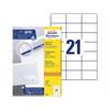 Avery Zweckform Universal-Etiketten 3652 70 x 42.3 mm