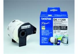 Brother P-touch DK-11209 Adress-Etiketten (Klein) 800Stk./Rolle 29x62mm