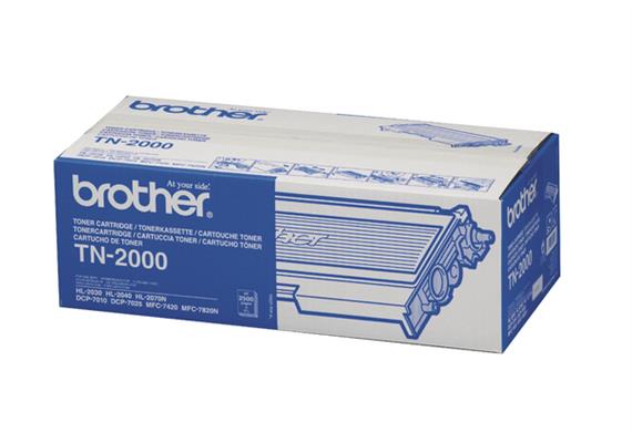 Brother Toner TN-2000 - schwarz, 2'500 Seiten