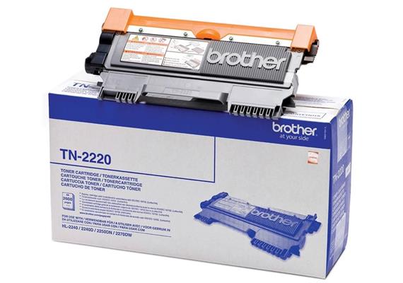 Brother Toner TN-2220 - schwarz, 2'600 Seiten