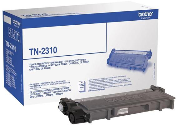 Brother Toner TN-2310 - schwarz, 1'200 Seiten