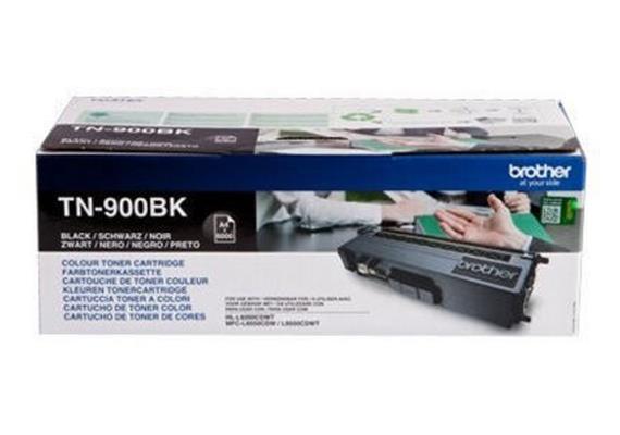 Brother Toner TN-900BK - Schwarz, 6'000 Seiten