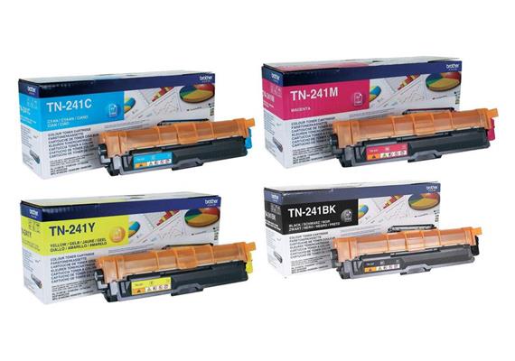 Brother Tonerset TN-241 - CMYK, 2'500/1'400 Seiten