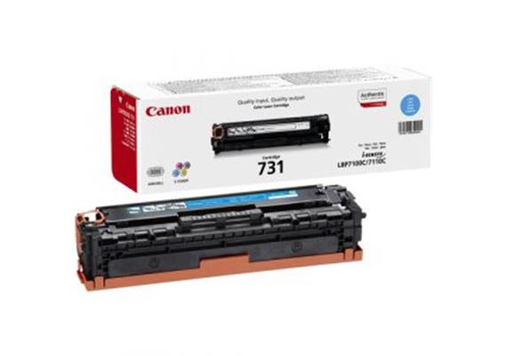 CANON 731-C Toner cyan Std Capacity 1.500 pages