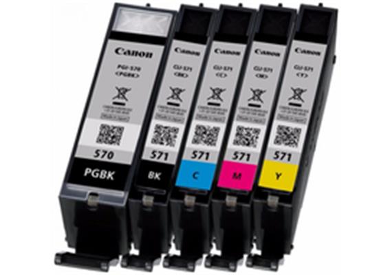 Canon Multipack Tinte PGBK/CMY/BK PGCL570/1 PIXMA MG5750 15/7ml