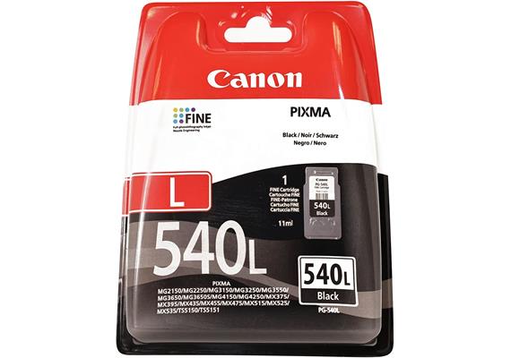 Canon Tinte PG-540L Black, ca. 300 Seiten