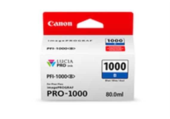 CANON Tintenpatrone blau PFI-1000 imagePROGRAF PRO-1000 80ml