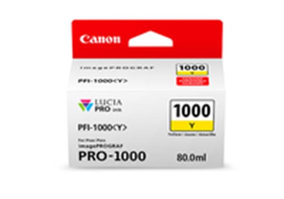 CANON Tintenpatrone gelb PFI-1000 imagePROGRAF PRO-1000 80ml