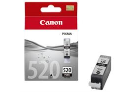 Canon Tintenpatrone PGI-520BK schwarz, 19ml, zu PiXMA iP3600/4600/ MP980/630/620/540