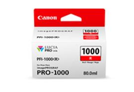 CANON Tintenpatrone rot PFI-1000 imagePROGRAF PRO-1000 80ml