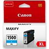 Canon Tintenpatrone XL cyan PGI-1500 MAXIFY, 1'020 Seiten