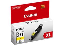 Canon Tintenpatrone XL yellow CLI-551 PIXMA MG5450 11ml