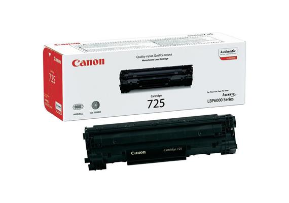 Canon Toner 725 / 3484B002 Black, Druckleistung Seiten: 1600