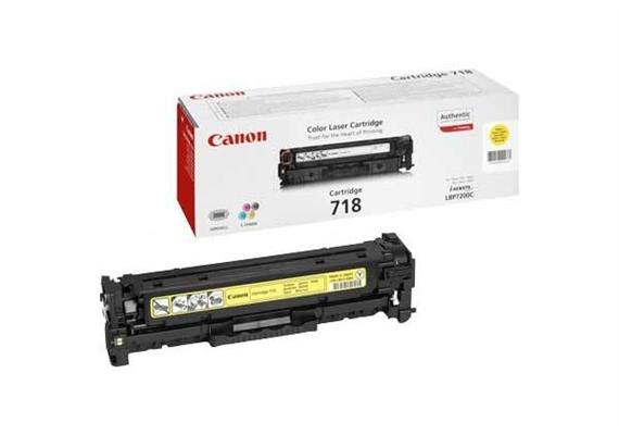 Canon Toner-Modul 718 gelb | 2'900 Seiten | zu MF8330C |