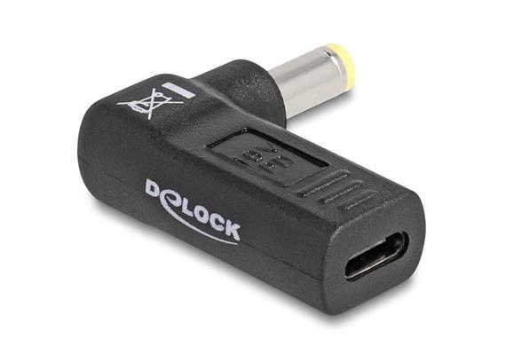 Delock Adapter USB-C zu Acer 5.5 x 1.7 mm 90° gewinkelt