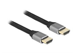 Delock Kabel 8K 60Hz HDMI - HDMI, 3 m, Grau