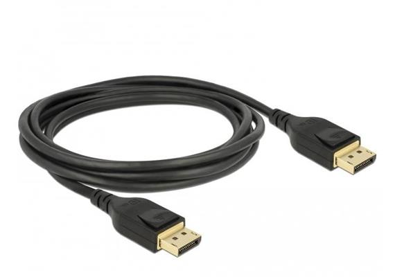 Delock Kabel DisplayPort – DisplayPort, 5 m DPv1.4, 8K/60Hz