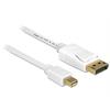 Delock Kabel Mini-DisplayPort – DisplayPort, 5 m 4K 60 Hz