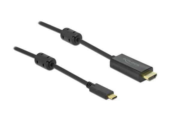 Delock Kabel USB-C - HDMI , 4K/60Hz, aktiv, 2 m