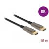 Delock Optisches Kabel Aktiv HDMI 8K 60 Hz HDMI - HDMI, 15 m