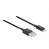 Delock USB 2.0-Kabel für iPhone, iPad, iPod USB A - Lightning 1 m