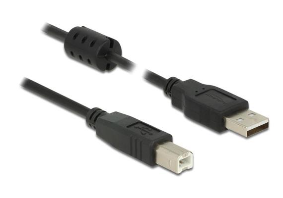 Delock USB 2.0-Kabel USB A - USB B 2 m