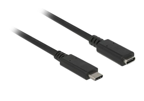 DeLock USB 3.0-Verlängerungskabel Type-C 2 m