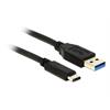 Delock USB 3.1-Kabel USB-A - USB-C 0.5 m