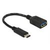 DeLock USB3.0 Adapterkabel, A - C, 15cm