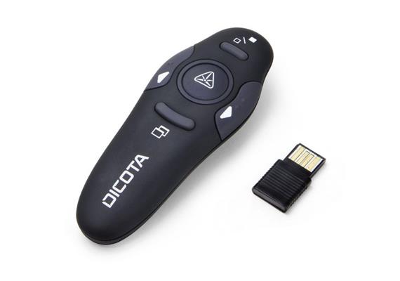 DICOTA Pin Point Wireless Presenter. Plug and Play