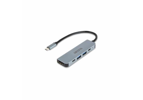 DICOTA USB-Hub USB-C 5-in-1