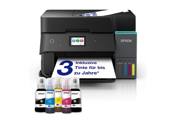 Epson Multifunktionsdrucker Ecotank ET-4950 (Schwarz)