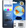 EPSON Tintenpatrone color T267040 Workforce WF-100W 200 Seiten