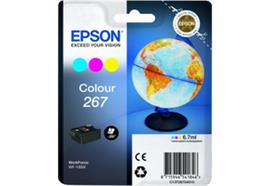 EPSON Tintenpatrone color T267040 Workforce WF-100W 200 Seiten