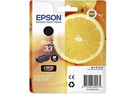 EPSON Tintenpatrone schwarz T333140 XP-530/630/830 250 Seiten