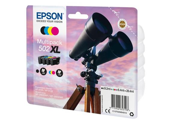 Epson Tintenset XL Black/Cyan/Magenta/Yellow, Reichweite ca. 470 Seiten