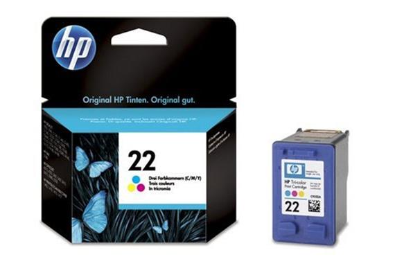 HP Tinte 22 - Farbig (C9352AE) 165 Seiten