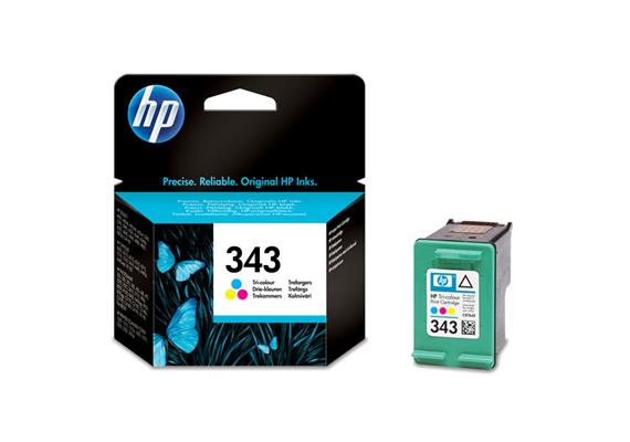 HP Tinte 343 - Farbig (C8766EE) 330 Seiten