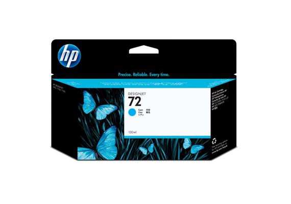 HP Tinte 72 - Cyan (C9371A) 130 ml