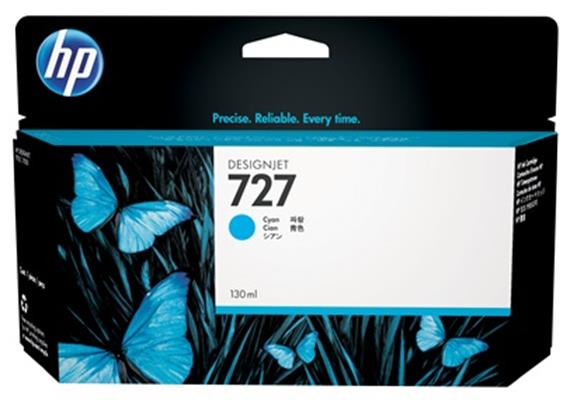 HP Tinte 727 - Cyan (B3P19A) 130ml