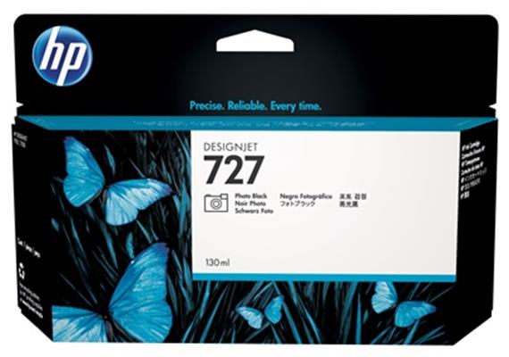 HP Tinte 727 - Schwarz Foto (B3P23A) 130ml