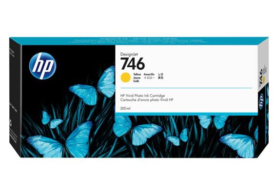 HP Tinte 746 - Gelb (P2V79A) 300 ml