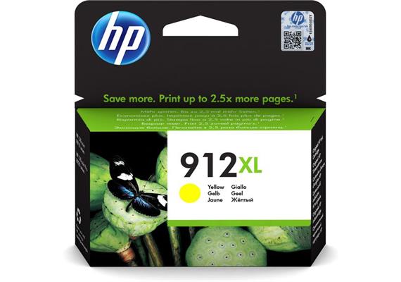 HP Tinte 912XL - Gelb (3YL83AE) 825 Seiten