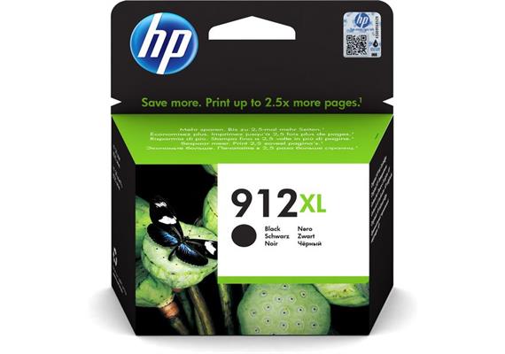 HP Tinte 912XL - Schwarz (3YL84AE) 720 Seiten