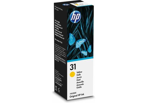 HP Tinte Nr. 31 (1VU28AE) Yellow, Druckleistung Seiten: 8000 ×, Toner/Tinte Farbe: Yellow,