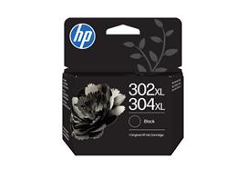 HP Tintenpatrone XL 302/304 BK, 480 Seiten
