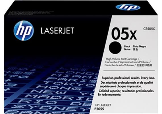 HP Toner 05X - schwarz (CE505X) 6'500 Seiten