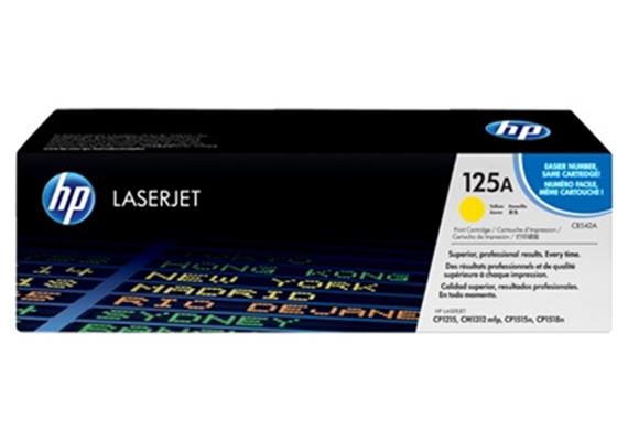 HP Toner 125A - gelb (CB542A) 1'400 Seiten