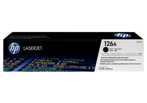 HP Toner 126A - schwarz (CE310A) 1'200 Seiten