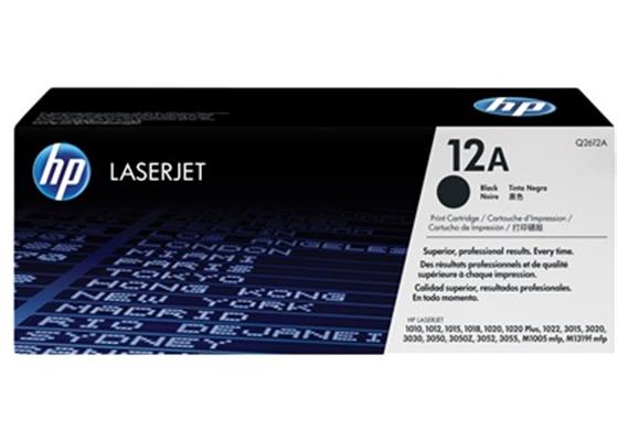 HP Toner 12A - schwarz (Q2612A) 2'000 Seiten